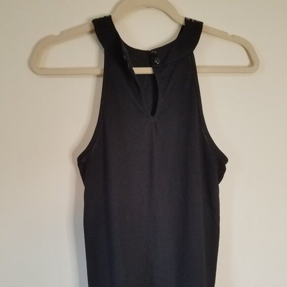 Black sequined top sz Large - Picture 5 of 6